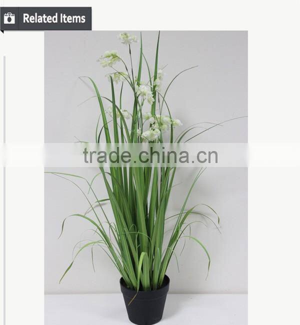 Real touch beautiful faux onion grass