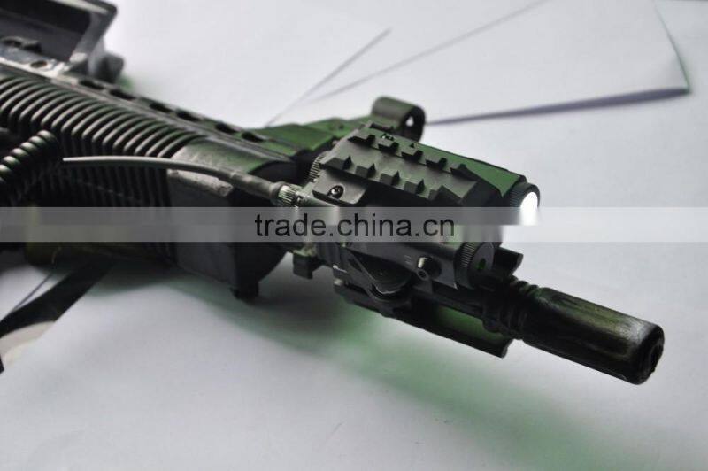 New Military Standard Compact Square Design Tactical ES-FX103-LG green laser sight with led flashlight Combo (FDA certified)