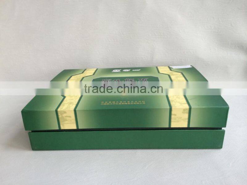 black matte handmade box with magnetic closure