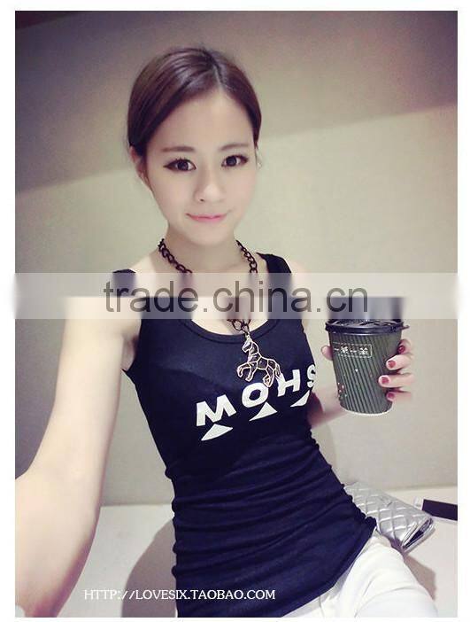 Stylish tank tops in bulk waistcoat for girls top printing designs