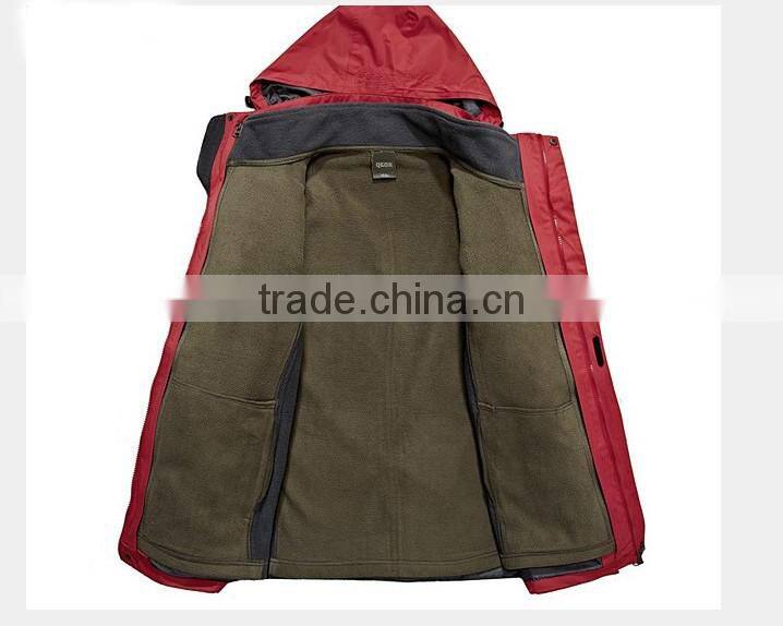 fleece jacket men fashion design winter jacket