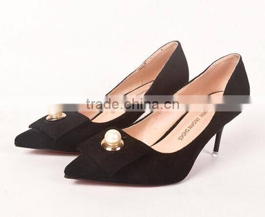 GZY Classics PU Heel Ladies Working Dress Women Shoes 1 Pair