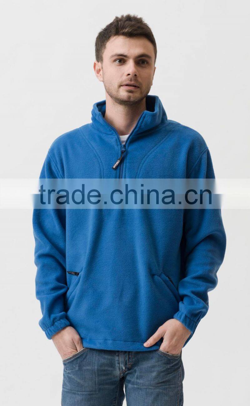 Winter outer super warm hooded fleece jacket