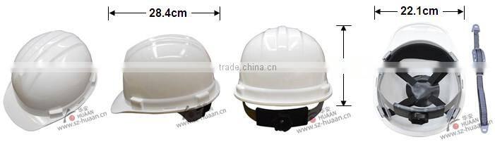 CE ANSI safety helmet with chin