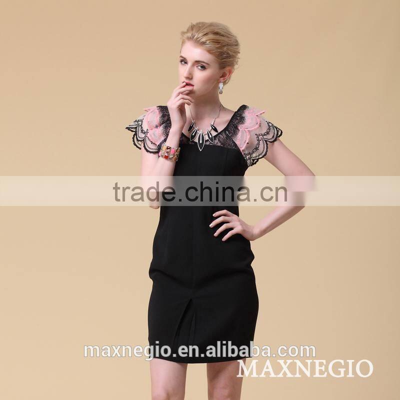 2015 hot sale simple cute casual short pencil dress