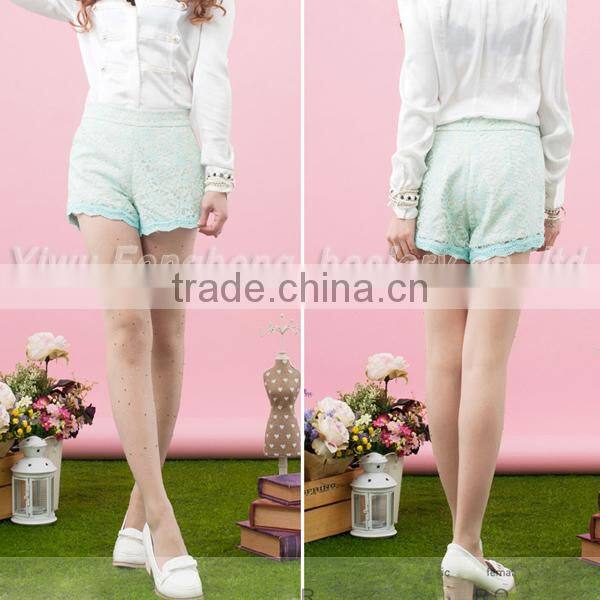 Ultra-thin personality color diamonds jacquard pantyhose