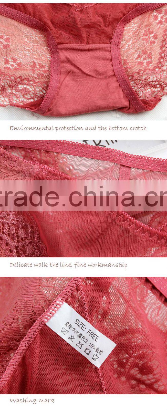High quality young girls small panty gauze lace spandex tanga panties hot sexy underpants sexy underwear for women