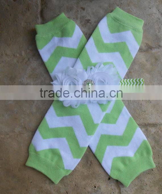New baby leg warmers with ruffles and good quality cotton legging chevron ruffle leg warmers infant socks leggings