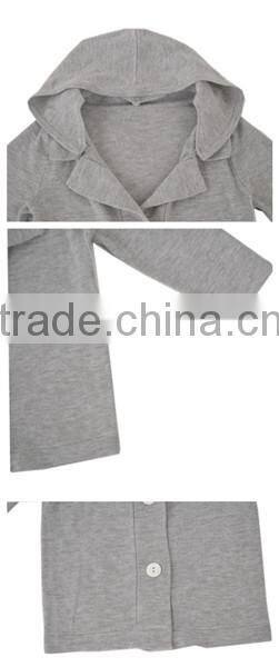 2014 New boy's single breasted hoodie cardigan sweater