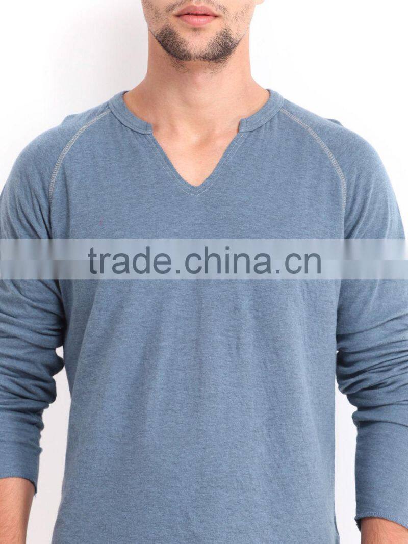 v neck sweatshirt, blank plain sweatshirt factory price