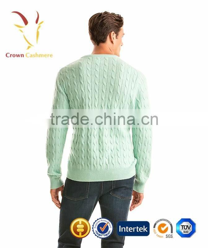 Factory Men's Blend Popular Cashmere Sweaters Best Quality