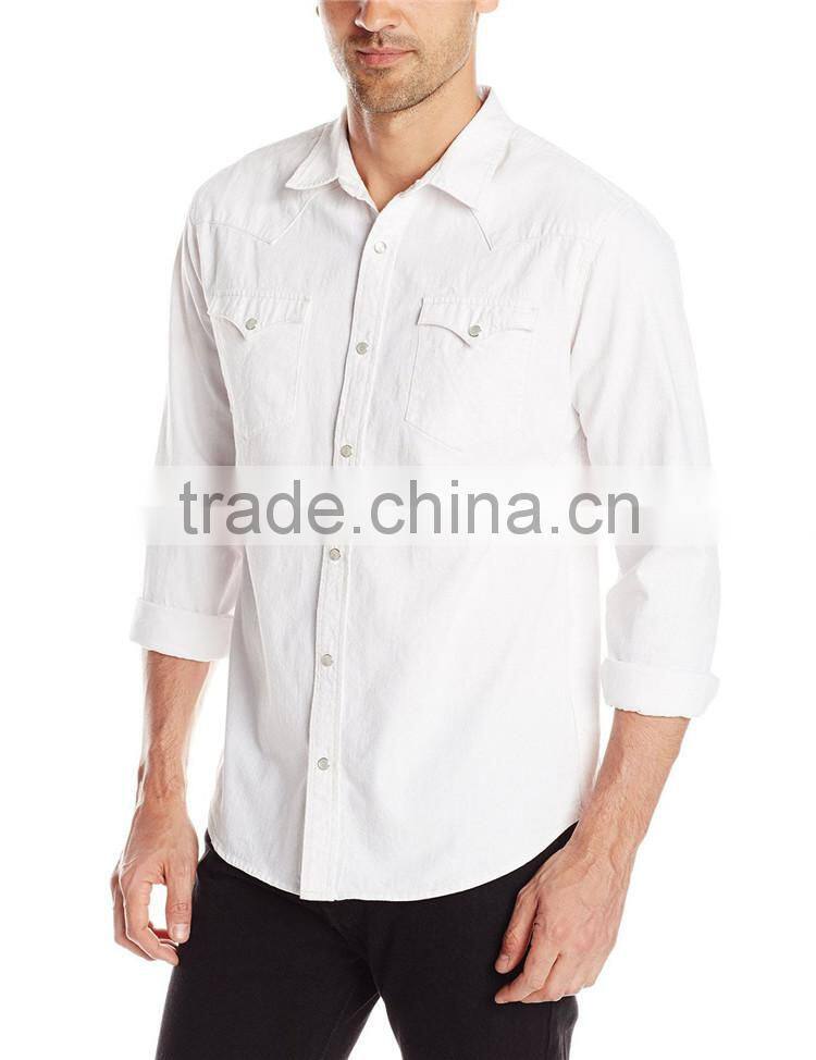 wholesale Alibaba men casual shirt, cotton twill men shirt, custom shirt