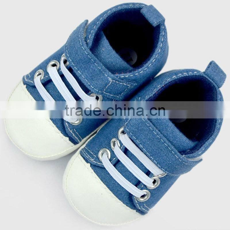 Wholesale Newborn Crib Shoes Baby Shoes Toddlers Soft Shoes Adhesive Straps