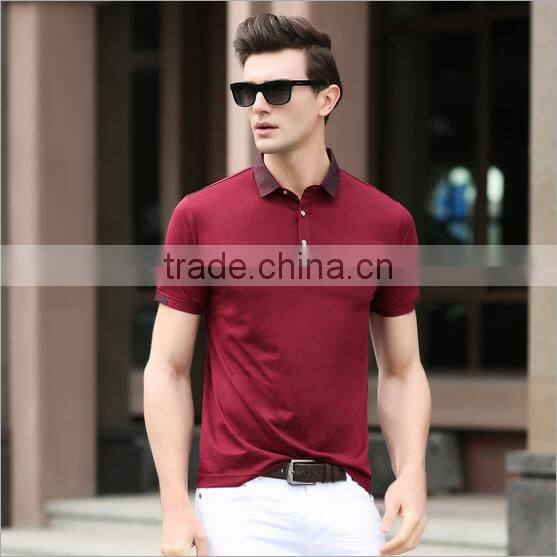 Latest Fashion Man Polo T-shirt Men Oversize Fat Size With Custom OEM