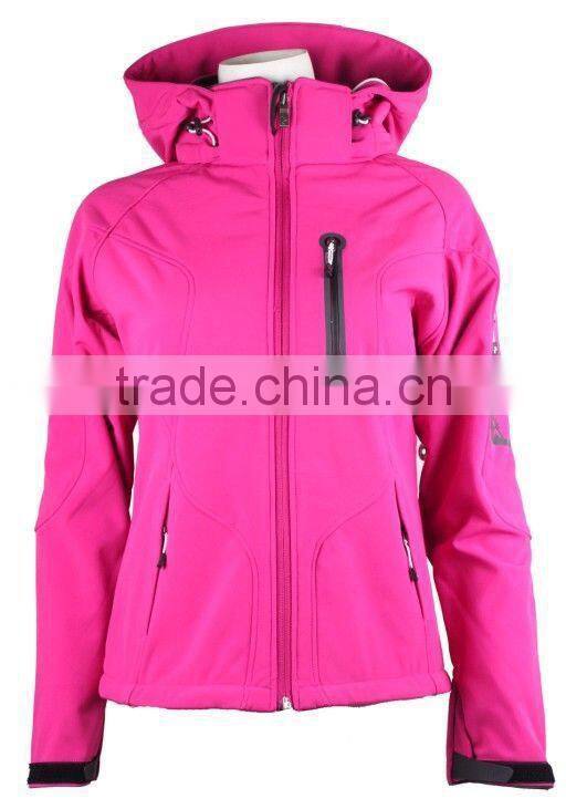 Hot Best Quality Bright Color Solid Color Pretty Softshell Jacket