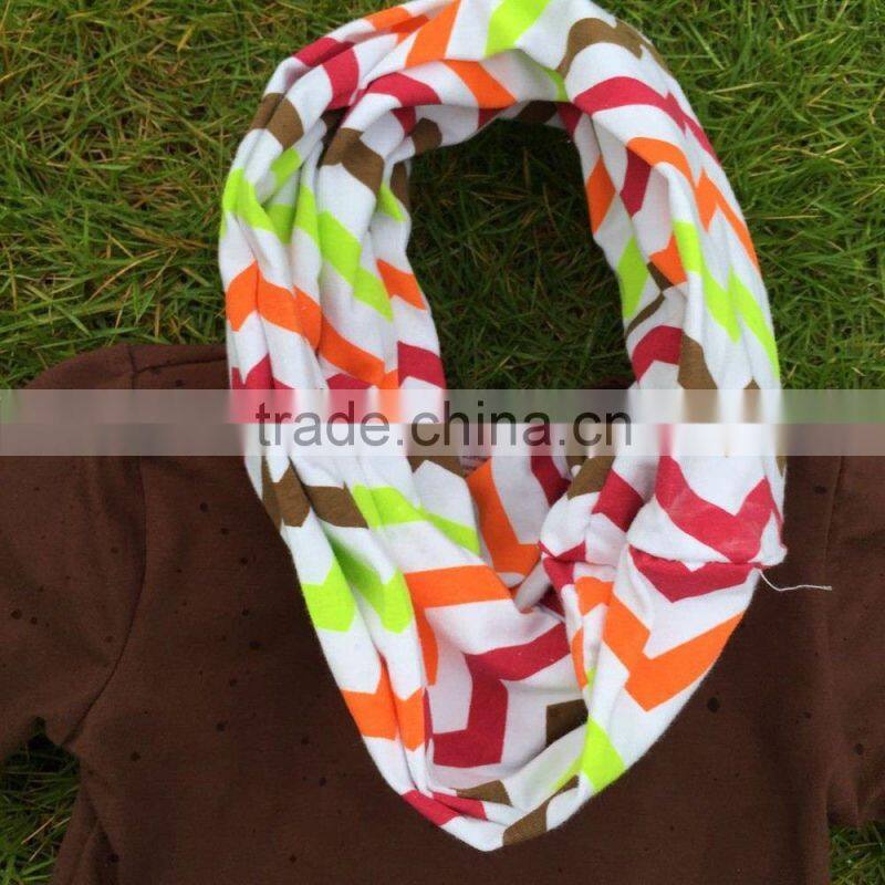 2-7t FALL/Winter children kids OUTFITS 3 pieces scarf pant sets turkey stripe girls boutique clothes kids top sets