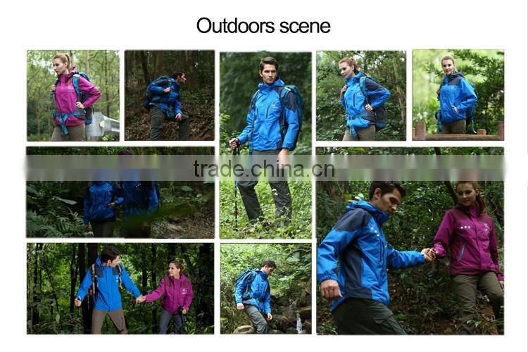 LED glow security waterproof winter nylon ladies safety jacket