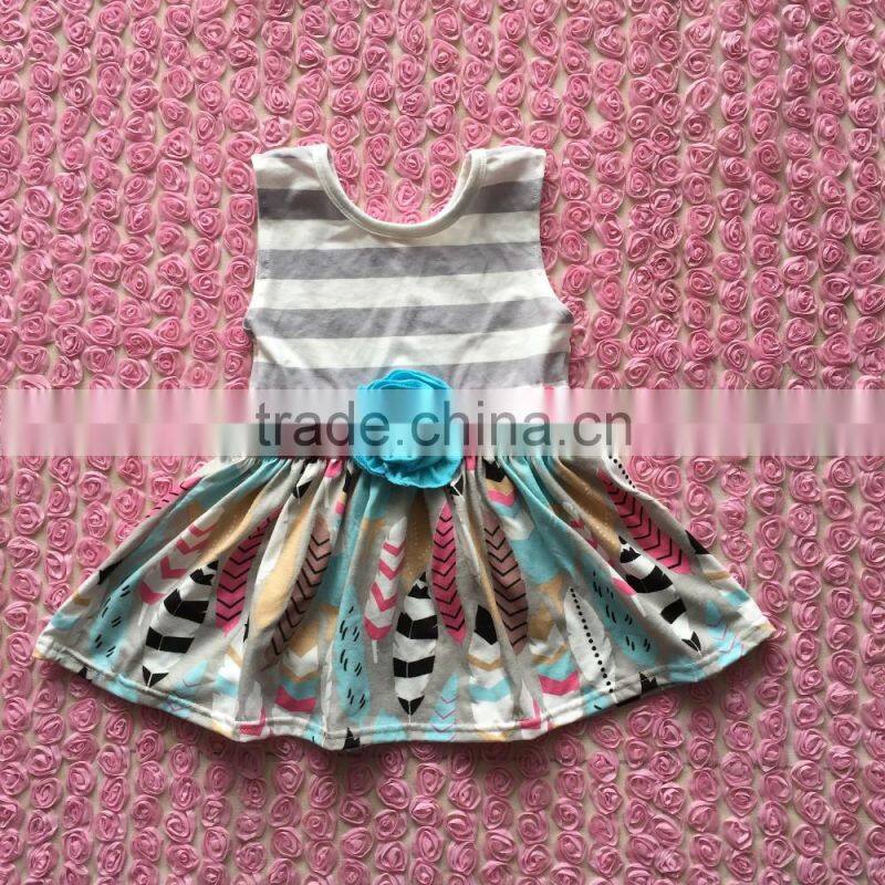 WY-018 baby girl summer dresses frock design party latest dresses online shopping