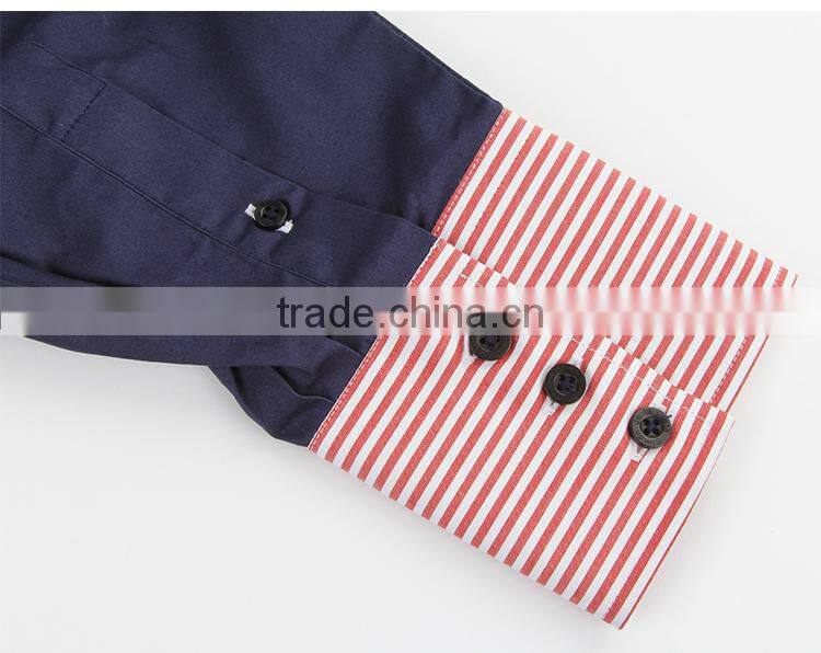 men shirts double collar business shirts for men 2017