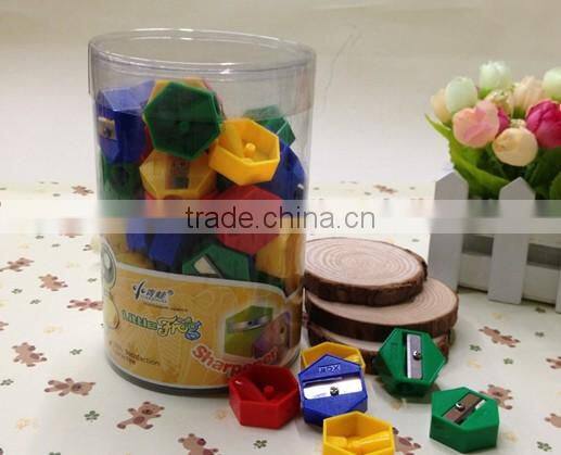 one hole very cheap plastic pencil sharpener