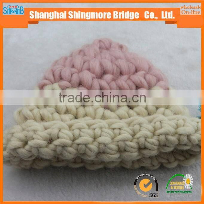 china thick wool textile yarn factory direct wholesale oeko tex certified 1/0.2Nm wool yarn, chunky yarn, chunky wool yarn
