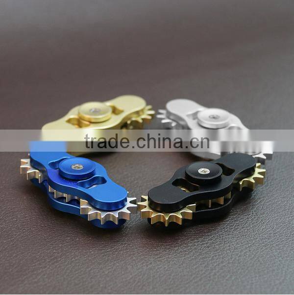 9 gear fidget spinner hand spinner with 10 pcs R188 bearing