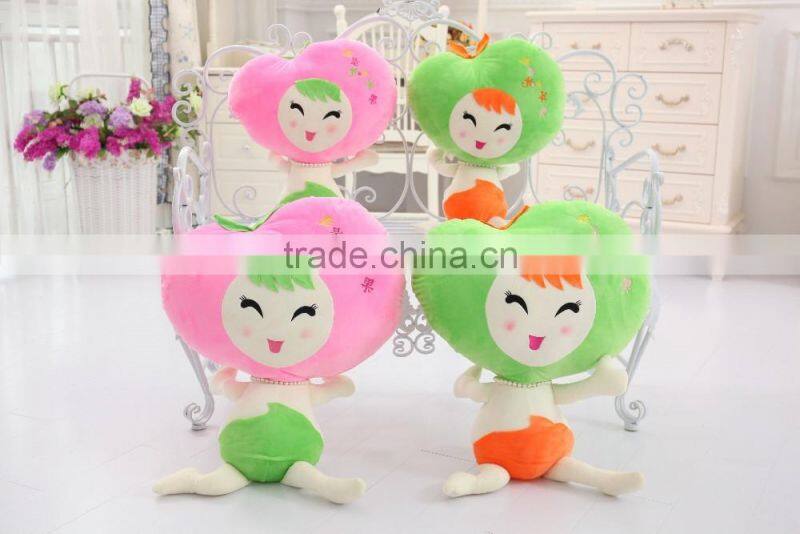 Carton shaped lovely fruit toys for kids