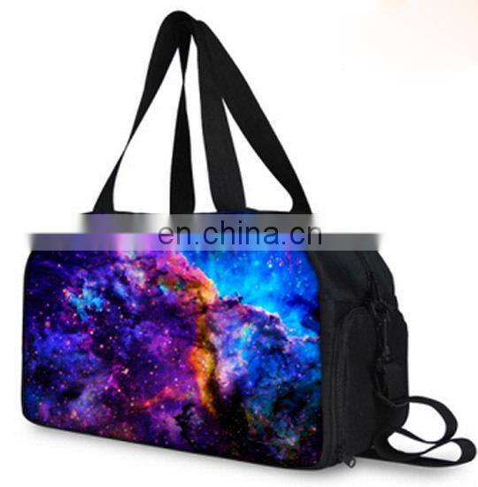 2015 new fashion popular stylish 3d bling sport bag