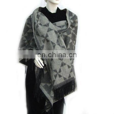 CGWS-127 Wool scarf Wool checked scarf Popular wool scarf
