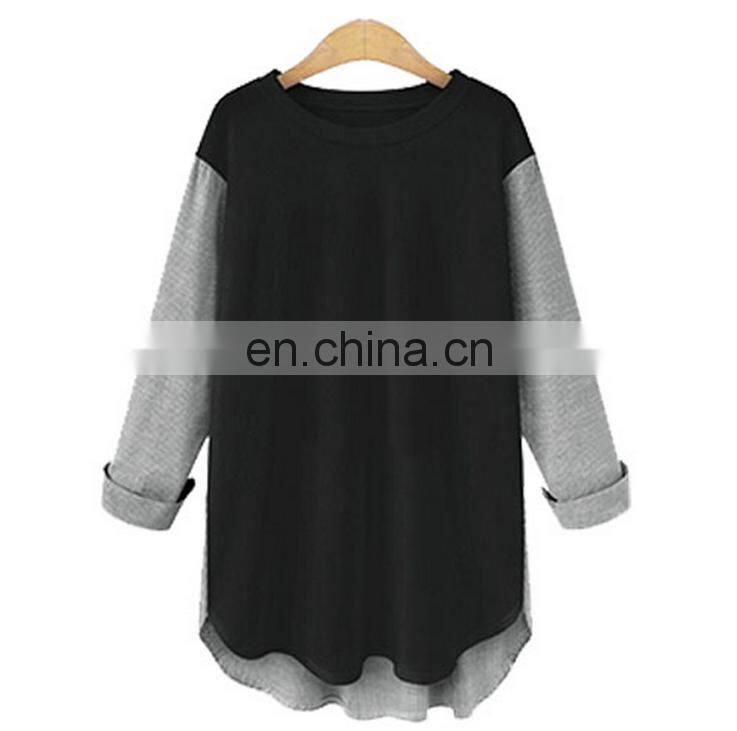 Summer Loose Casual Cotton Long Sleeve T Shirt Blouse Ladies Tops Stylish Shirts
