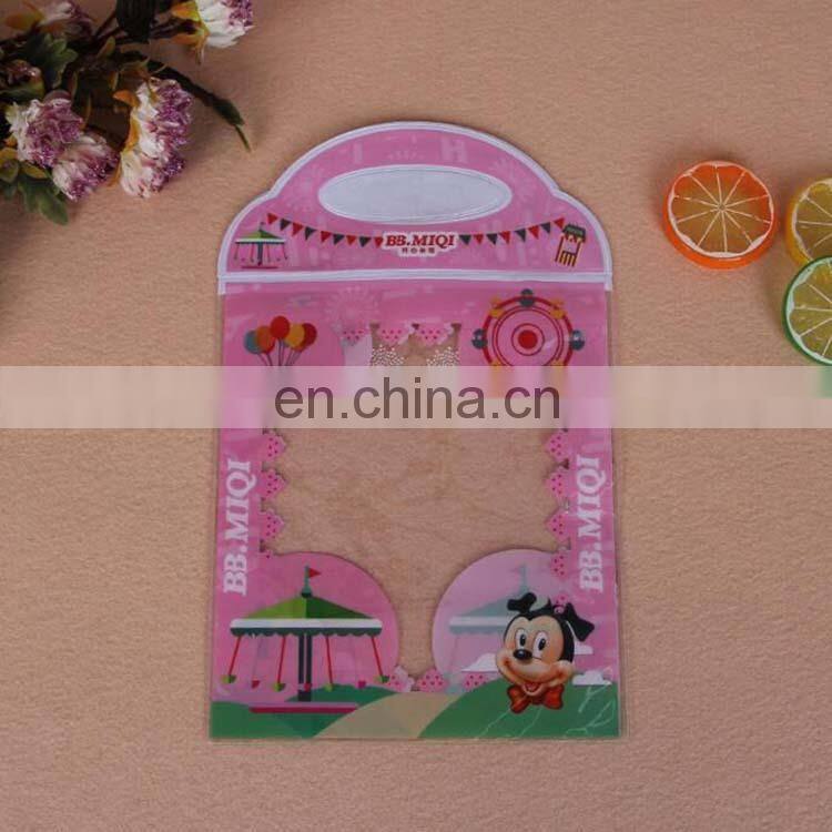 Recycled eco friendly wholesale cartoon cute shape pvc stationery bag with button coloring priting