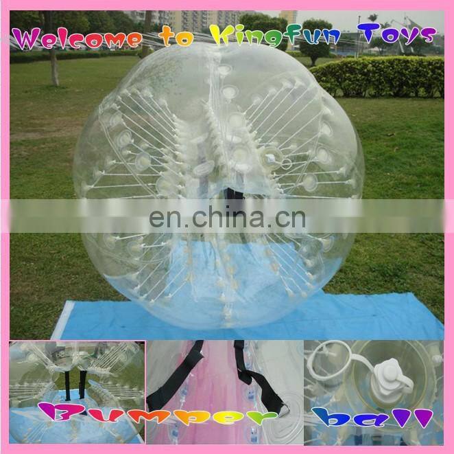1.2m Kids pvc/tpu Crazy Loopyballs/Bubble Football