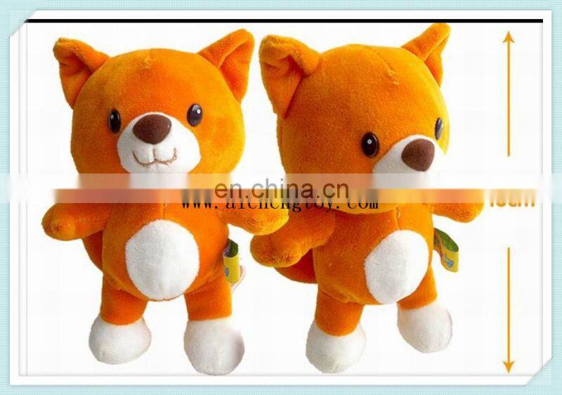 Hot sale christmas plush deer toys ,santa clause plush toys .
