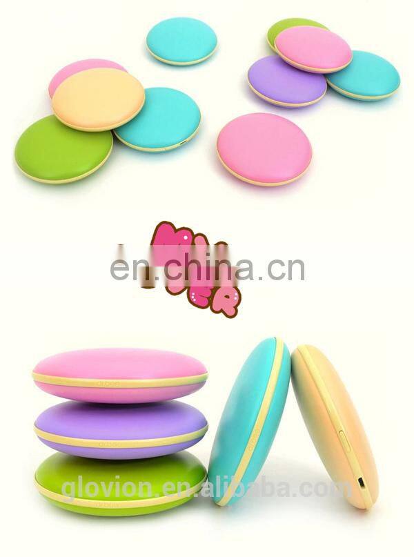 High quality cartton cartton Dorayaki electric hand warmer without battery