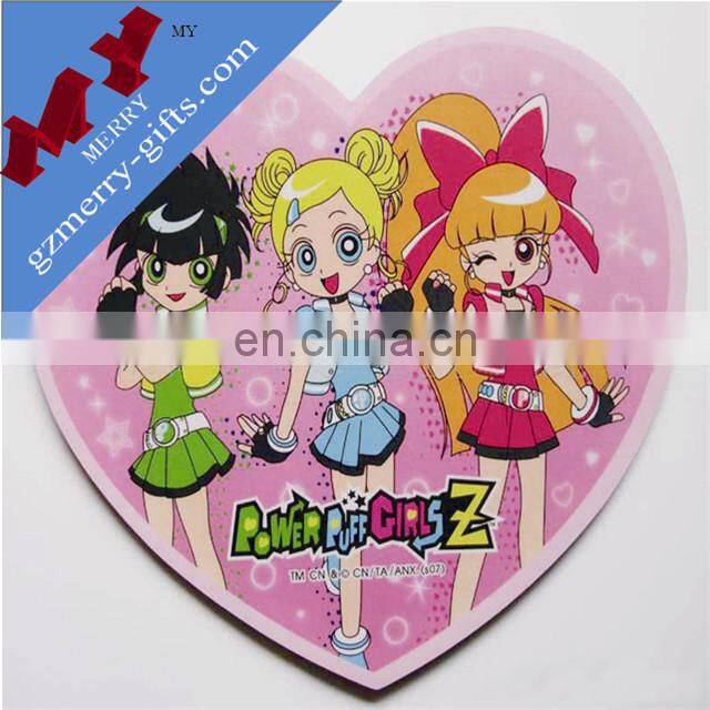 Heart shape eva mouse pad / game mouse pad