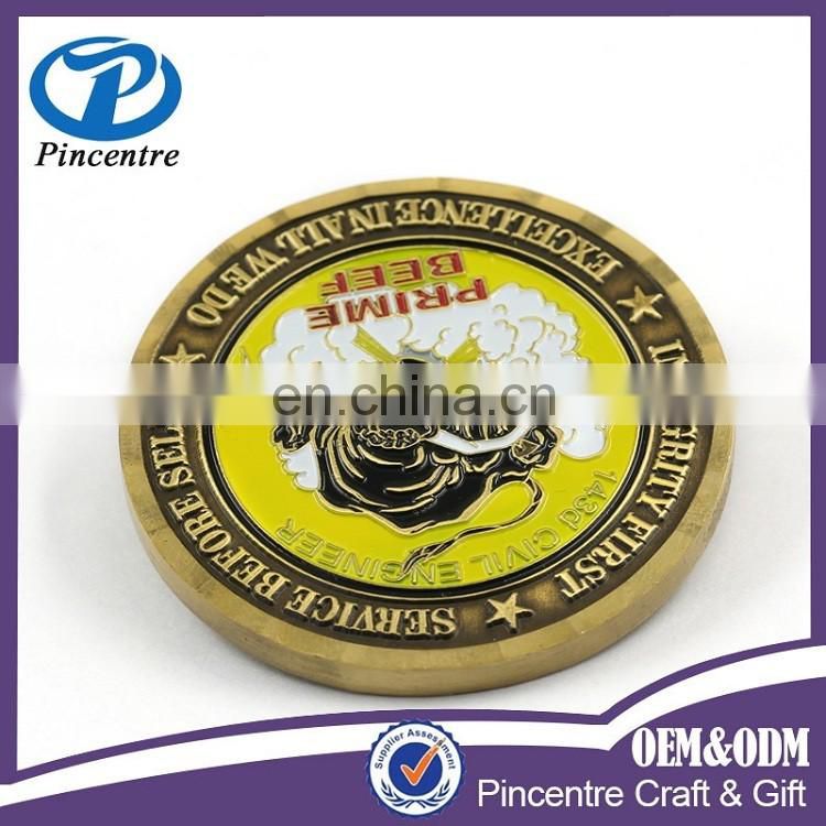 Factory direct 2016 new product high-quality custom challenge coin