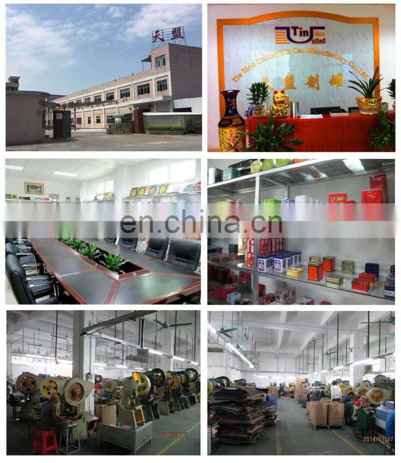 Wholesale mint candy packaging box , tin box