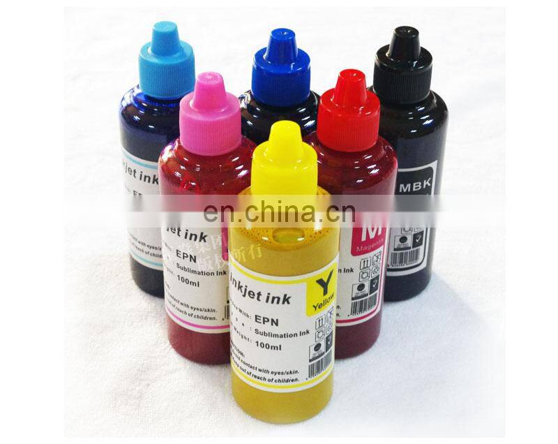 6colors Sublimation Ink Thermal Transfer Ink Sublimation ink for ciss