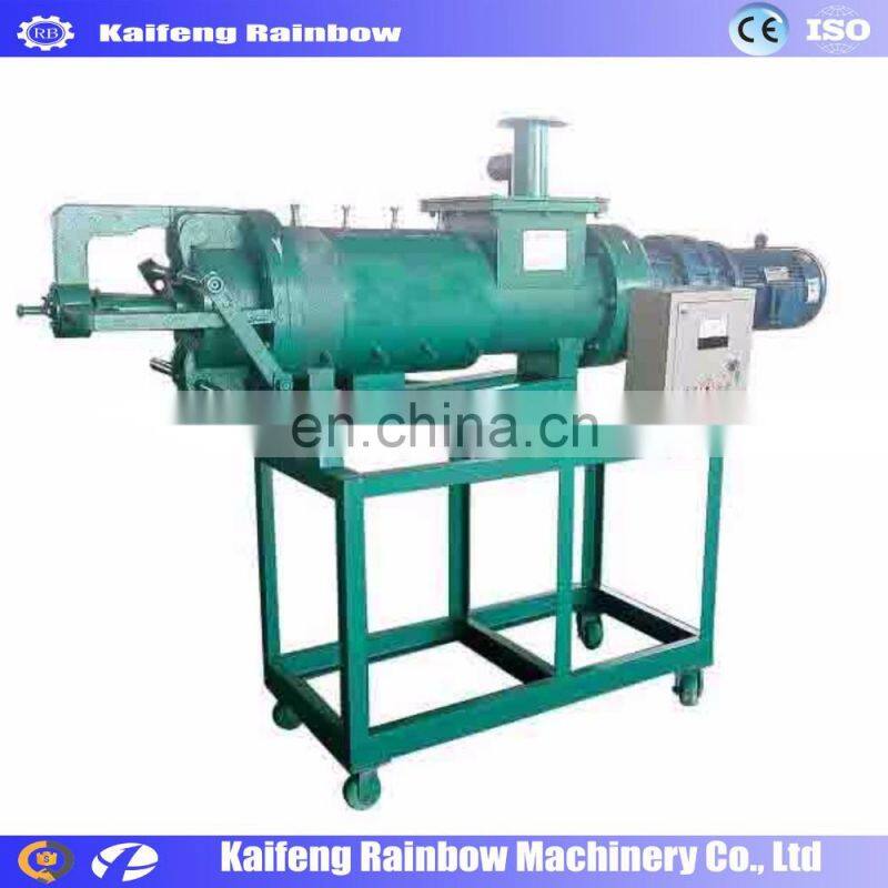 Cow Sheep Chicken screen screw press cow manure dewater machine