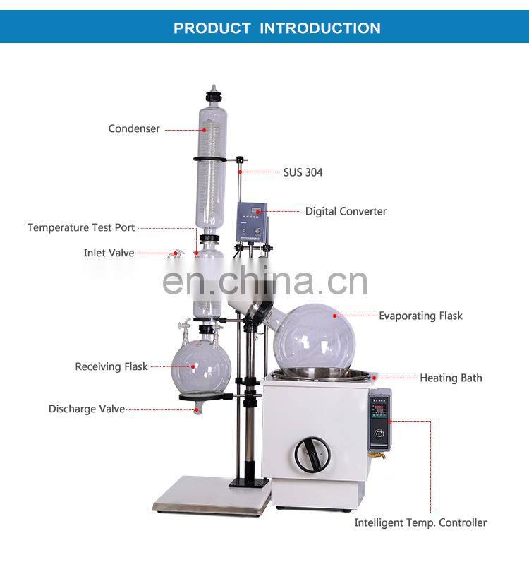 Vacuum Distillation Equipment RE-5002 Rotary Evaporator