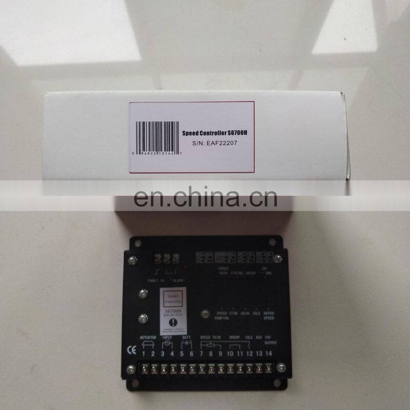 Speed Control Unit Governor Controller 3014187 S6700H