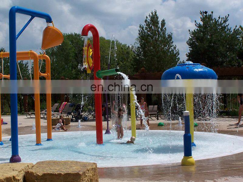 water Splash pad aquatic play equipment for water park pool