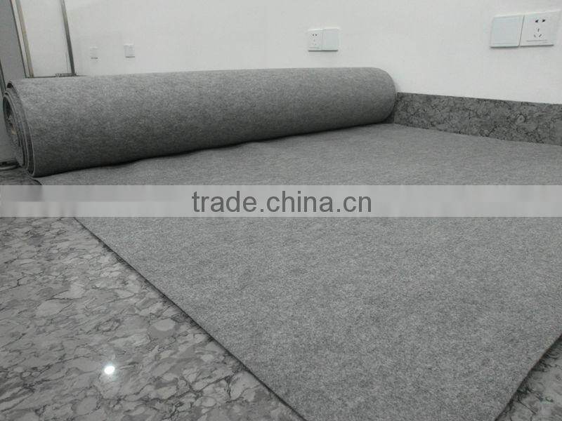 Needle Punch Nonwoven Fabrics Exhibition Carpet