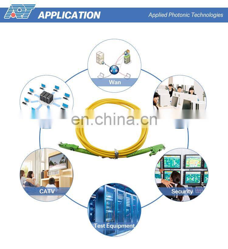 High quality outdoor fiber patch cord drop cable om1 om2 om3 om4 jupmer wire fiber optic patchcord for ftth fiber optic