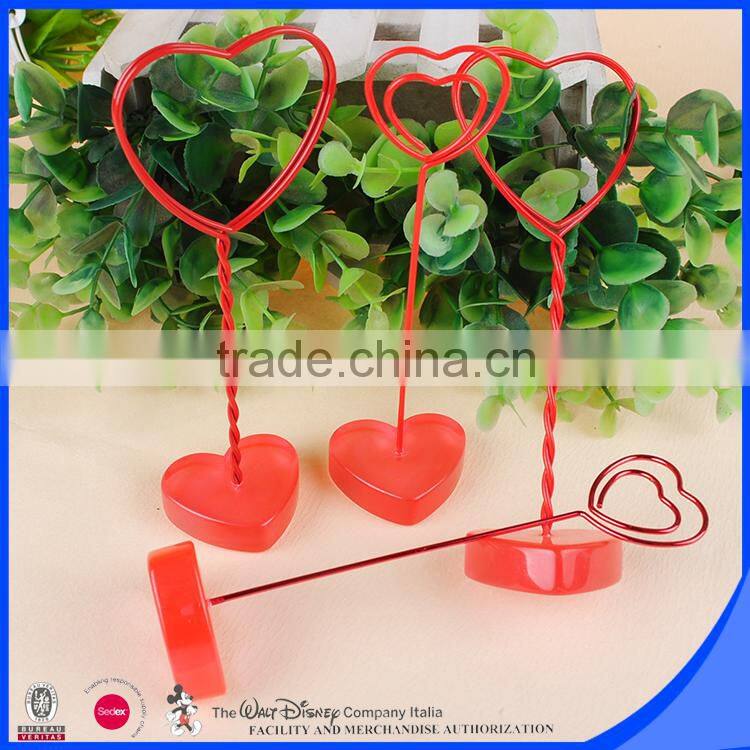 New year present sheet metal clips to hold paper