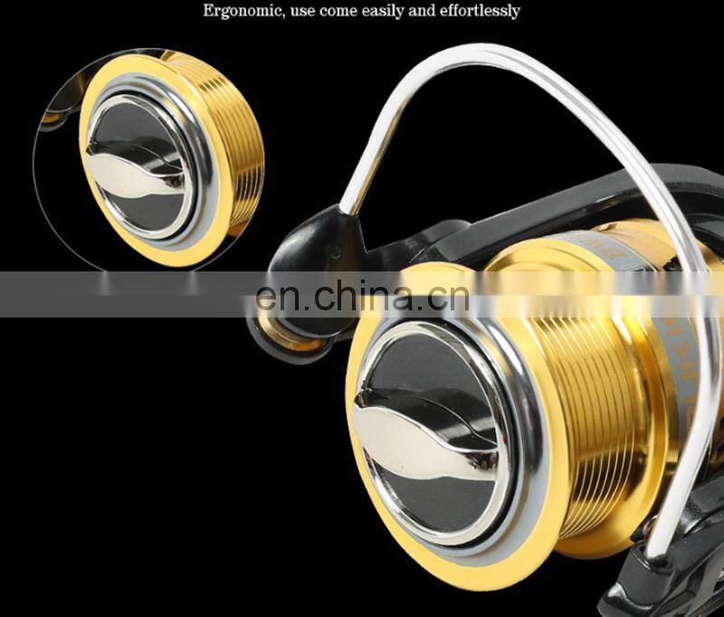 Metal Spinning Wheel Shallow Line Spool Design CNC ArmNylon Body fishing reel Lure fishing reel