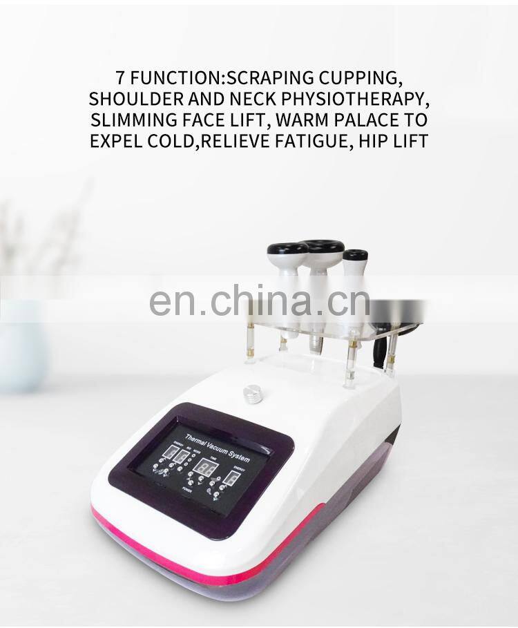 Factory Thermal Vacuum System Negative Pressure Therapy Strong Suction BIO Massage Body Slimming Machine Butt Lifting