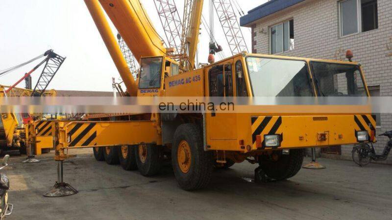 Used Demag AC435 truck crane for sale in Shanghai, Demag 150ton truck crane
