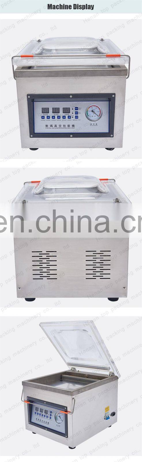 Factory price for single chamber vacuum packaging machine for suasage with Ce Certification