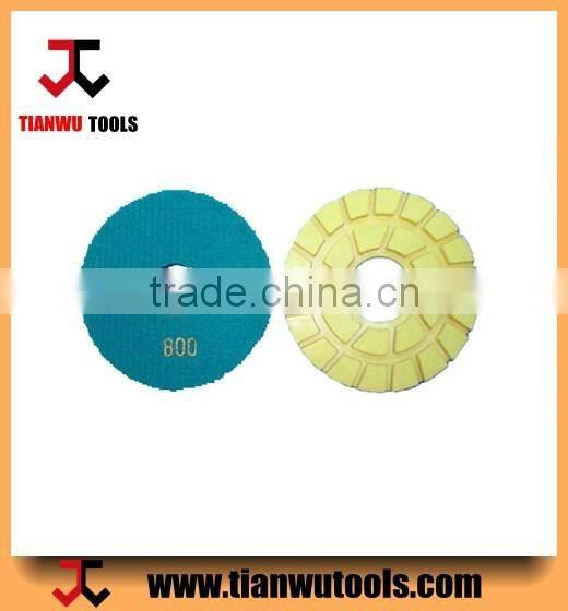 6" 50#-800# granite polishing pads